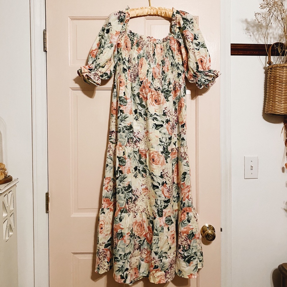 Faithfull the Brand De Christin Midi Dress